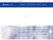 Tablet Screenshot of bursch.de